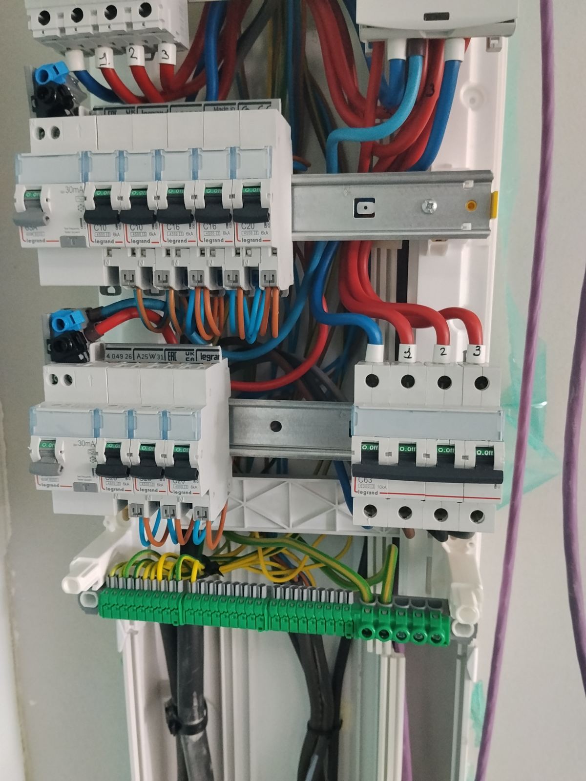 Câblage de tableau – réalisation T'ELEC